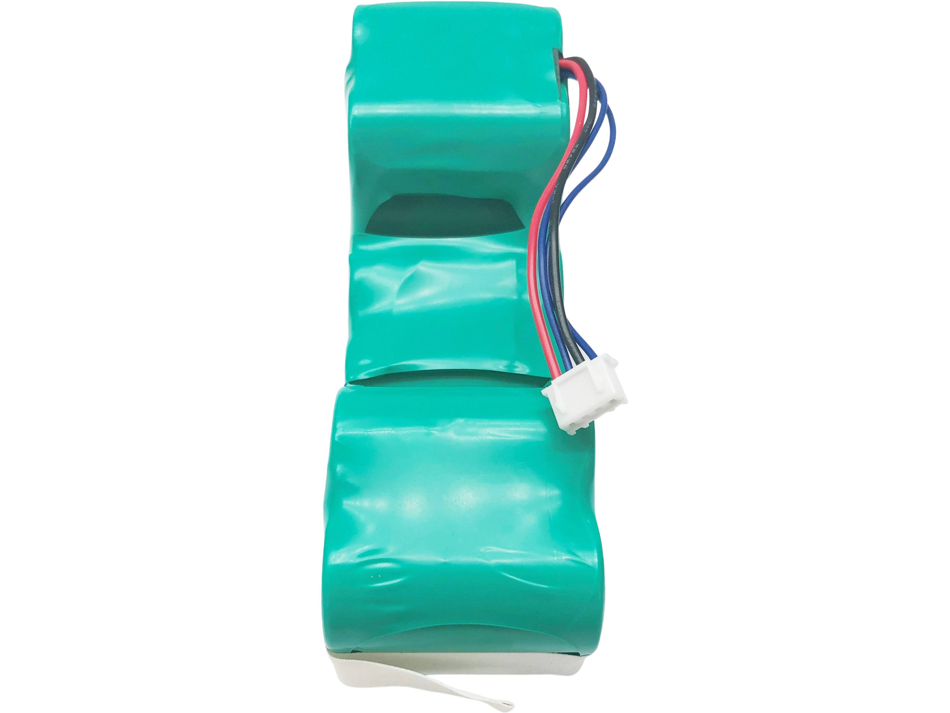 Alt View 2. ZZcell - ZZcell® Battery Replacement for Ecovacs Robotic Vacuum Sweeper DM88, DD35, DE33, DE35, DG716, DG710, OZMO 610, 901, 902 - Green.