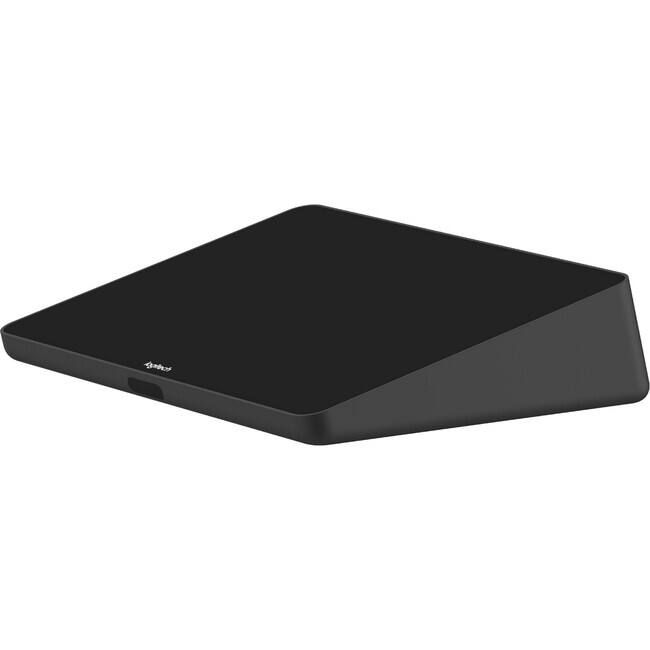 Front. Logitech - Logitech Tap Touch Controller - For Video Conferencing, Meeting Room - HDMI In - USB - Tabletop, Wall Mountable, Riser - Black.