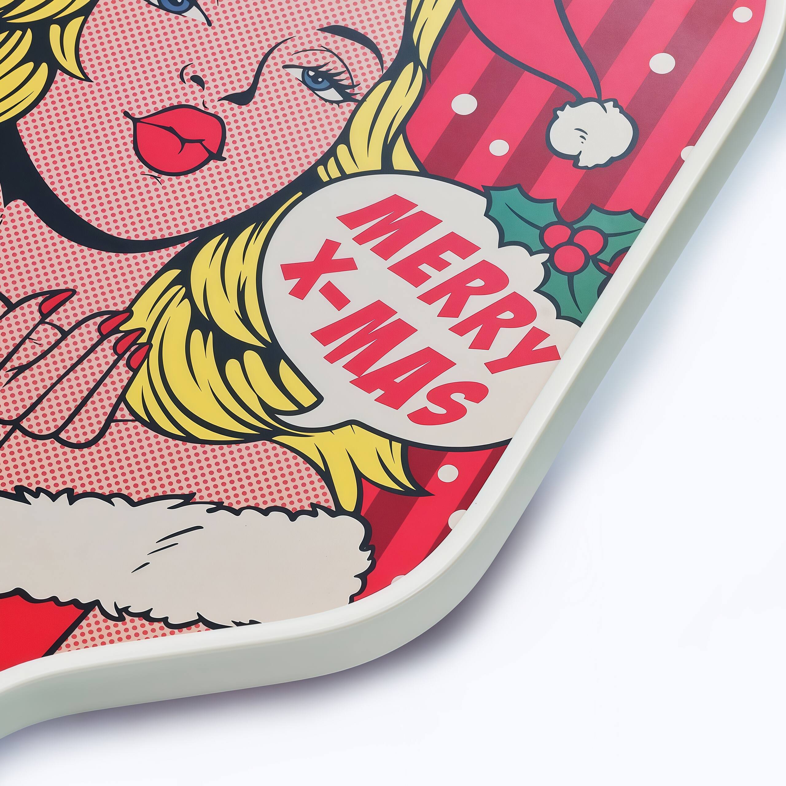 Alt View 1. ARTI - ARTI Carbon Pickleball Paddle X-Mas, Red - Red.