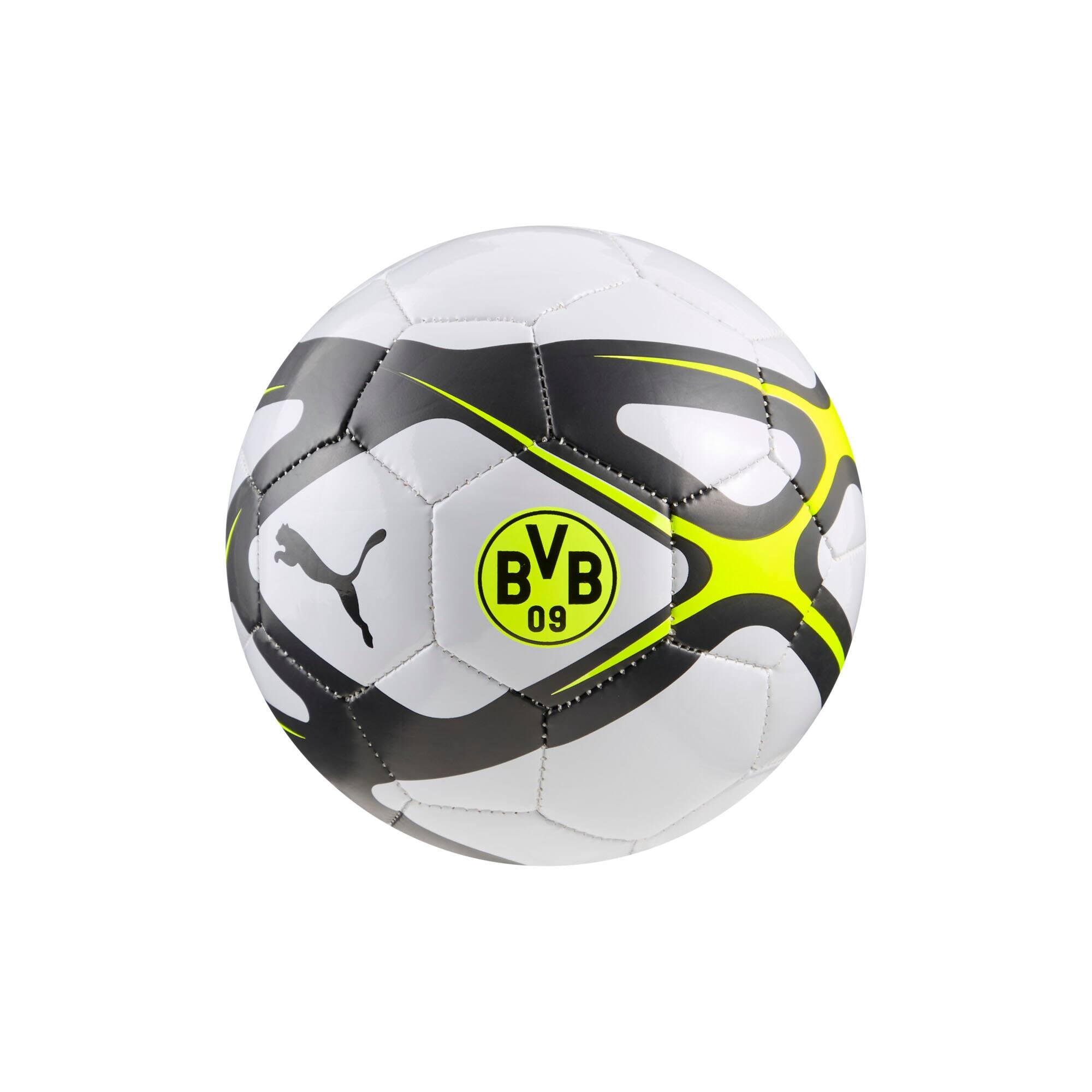 Front. PUMA - Borussia Dortmund 2025/26 Culture Mini Ball - Gray.