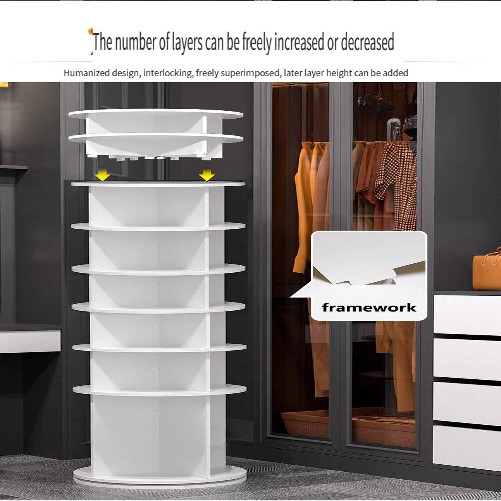 The number of layers can be freely increased or decreased

Humanized design, interlocking, freely superimposed, later layer height can be added

framework