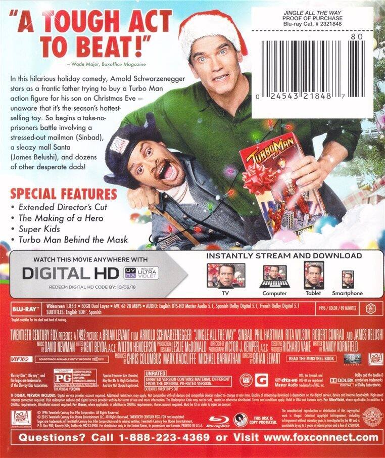 Alt View 1. Jingle All The Way   - BLU-RAY.