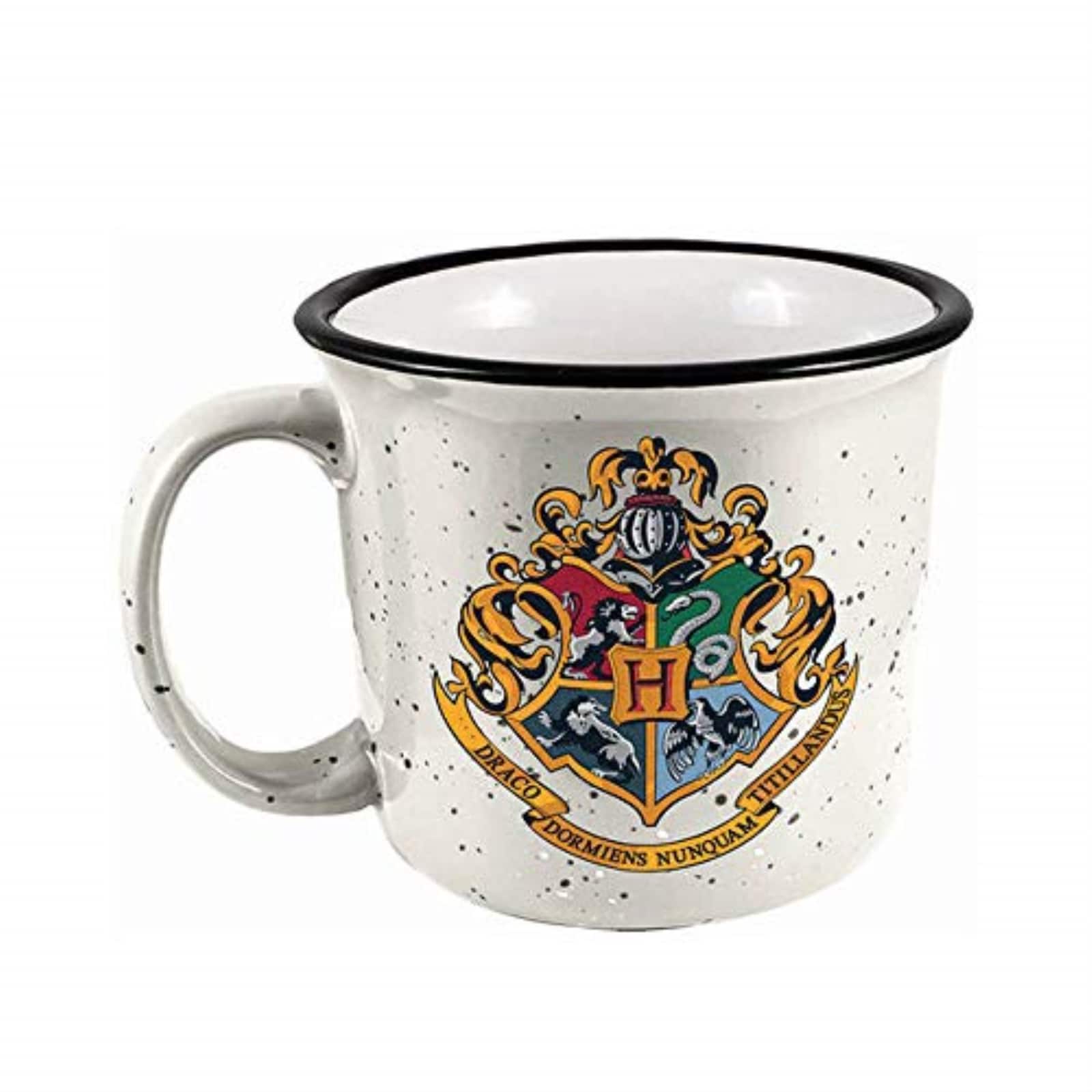 Spoontiques - Harry Potter Hogwarts Crests Ceramic Camper Mug 14 ounce - White