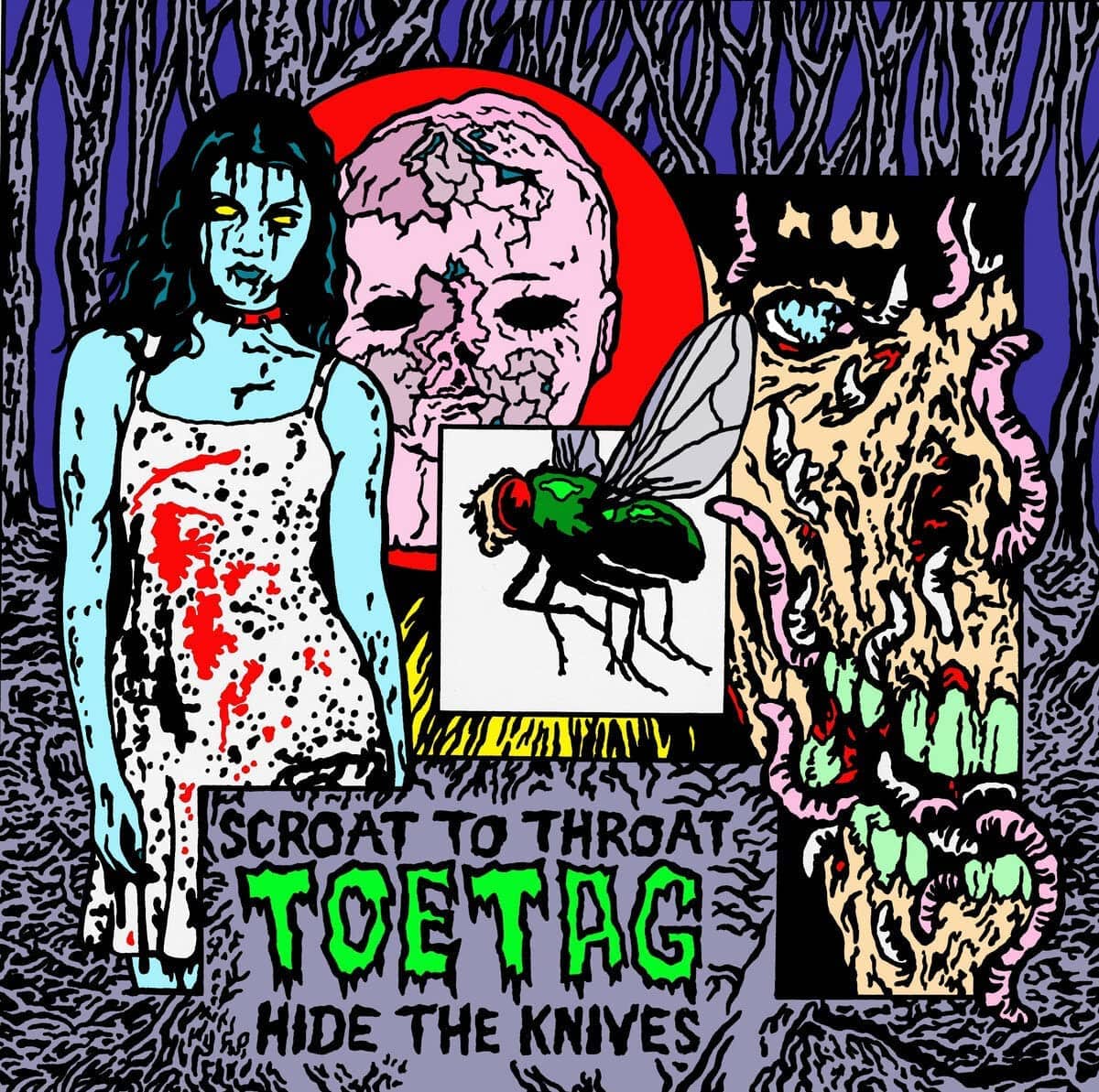 Scroat to Throat Hide the Knives [LP] [VINYL]