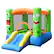 Front. Costway - Inflatable Bounce House Jumper Castle Kids Playhouse w/ Basketball Hoop & Slide - Multicolor.