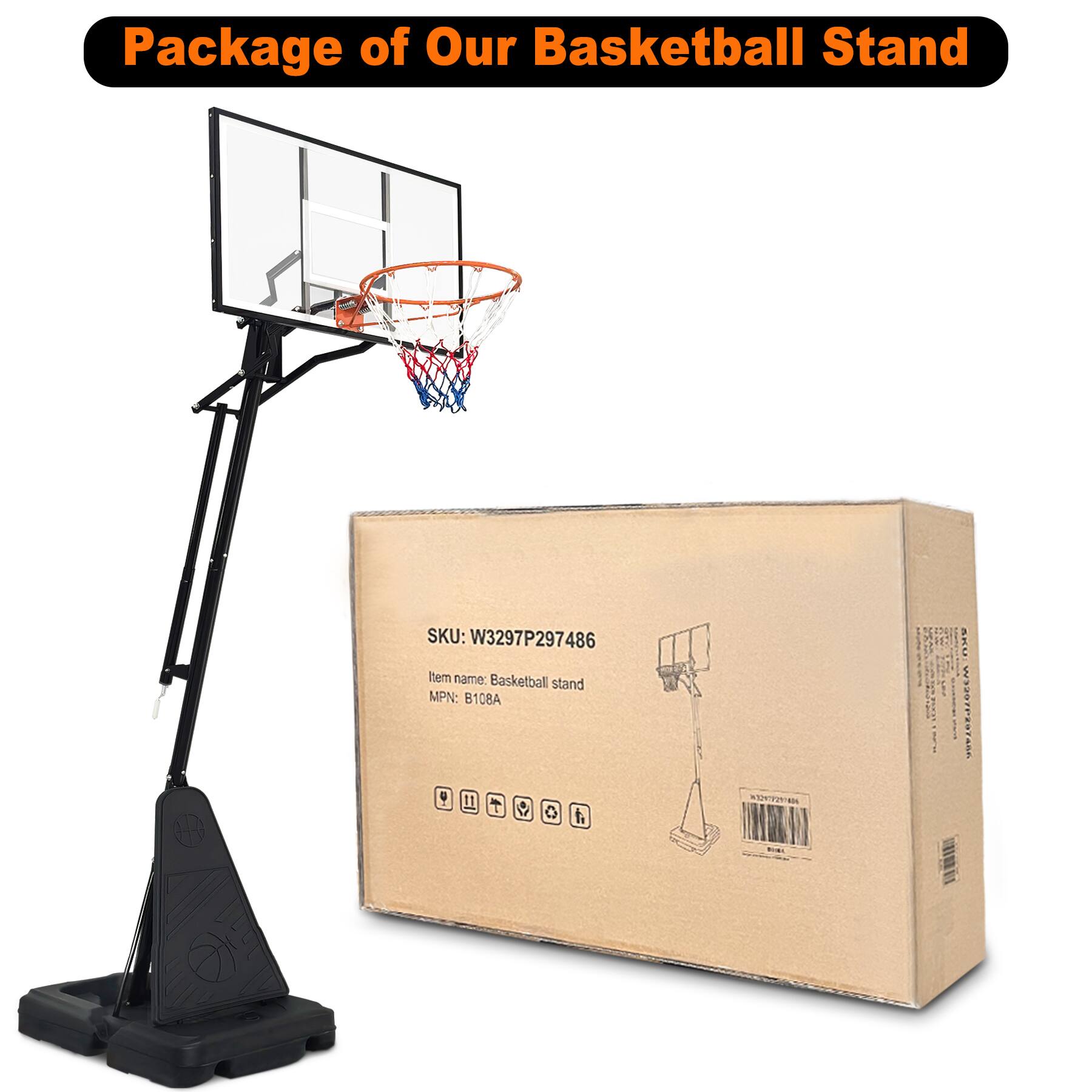 Package of Our Basketball Stand

SKU: W3297P297486  
Item name: Basketball stand  
MPN: B108A