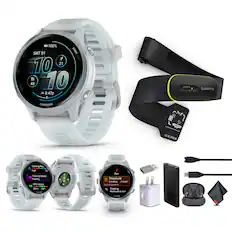 100% LIGHT SAT 01 START STOP 10 21 dn VO2 10 48 LAP DOWN BACK: 8:47p EIEN GARMIN GARMIN 7 X : Training Rni CN 5g High i I Training sutet2 Peaking HRV Status I soms Rale C agc GAREA Run L Threshold de 1:00m 44:00 Darlly Suggestion Training workouts & Sansem
