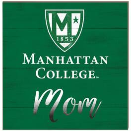Jardine - Manhattan Jaspers 10'' x 10'' Mom Plaque - Green