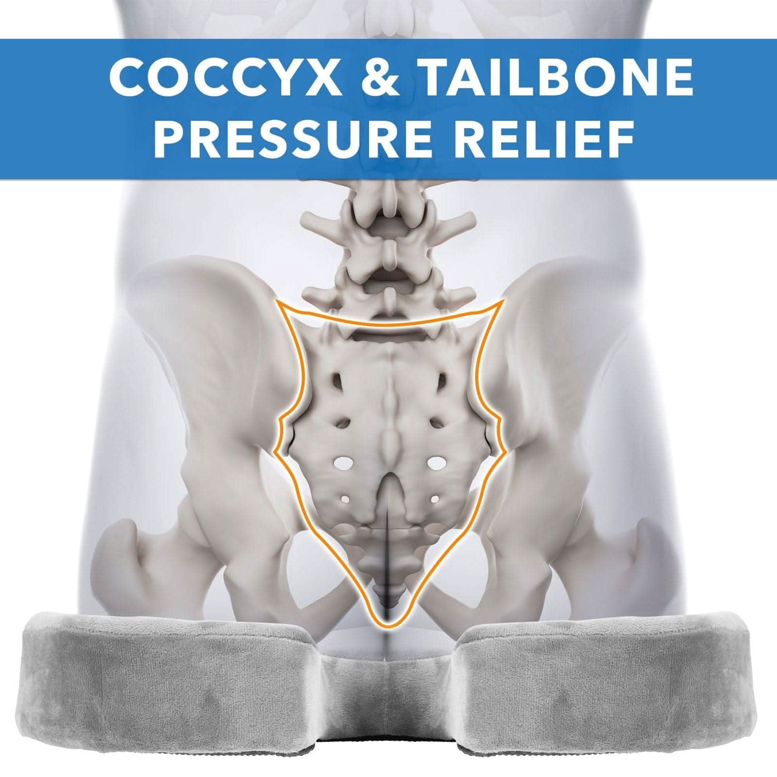 COCCYX & TAILBONE PRESSURE RELIEF