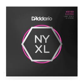 D'Addario - 45-130 Regular Light 5-String, Long Scale, NYXL Bass Strings