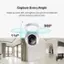 Capture Every Angle Swipe up, down, left, and right on your phone to rotate and set the camera's point of view. 360° 114°