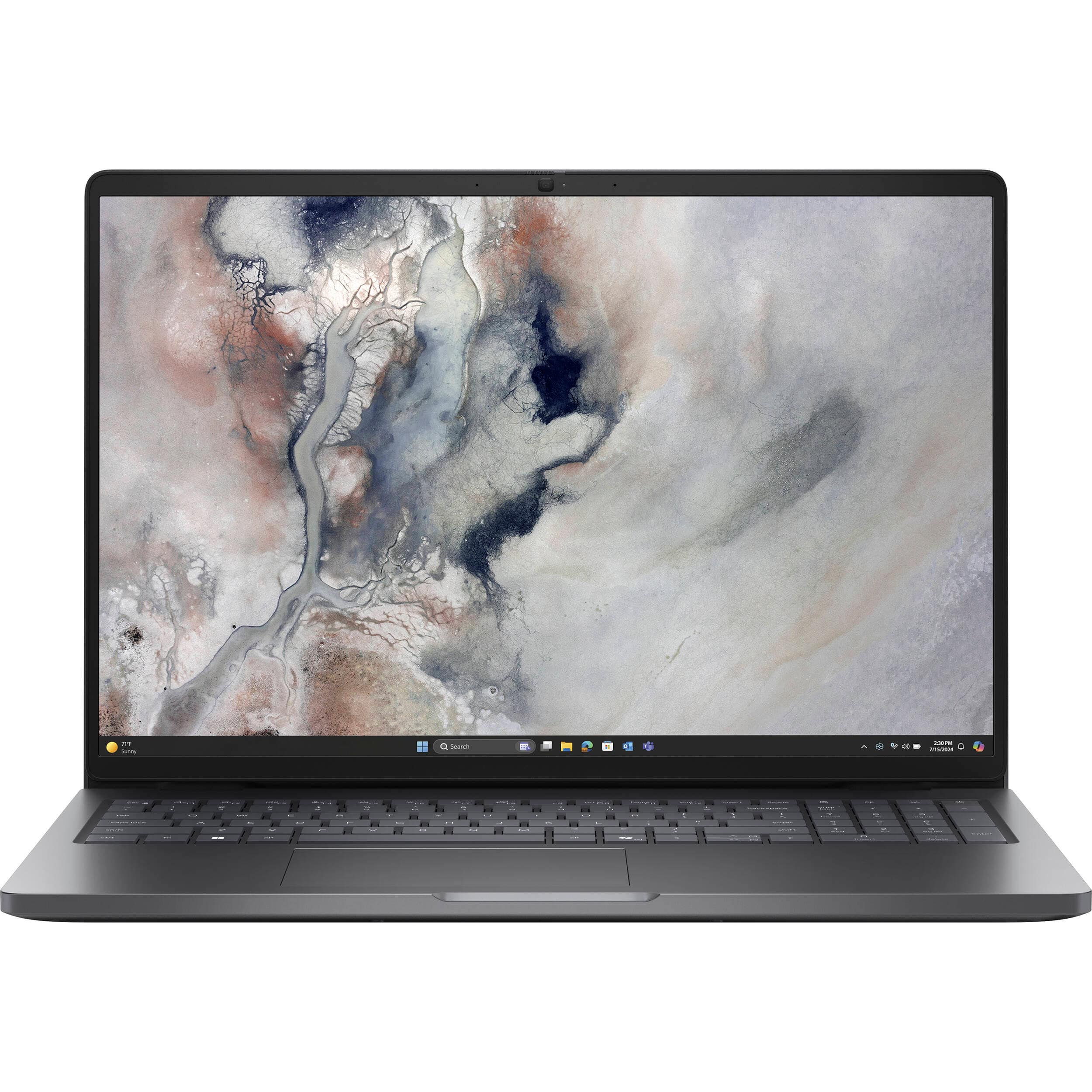 Dell - Pro 16 PC16250 Laptop Intel Core 5 120U 16GB RAM 256GB NVMe SSD 15.9" Windows 11 Pro - Black