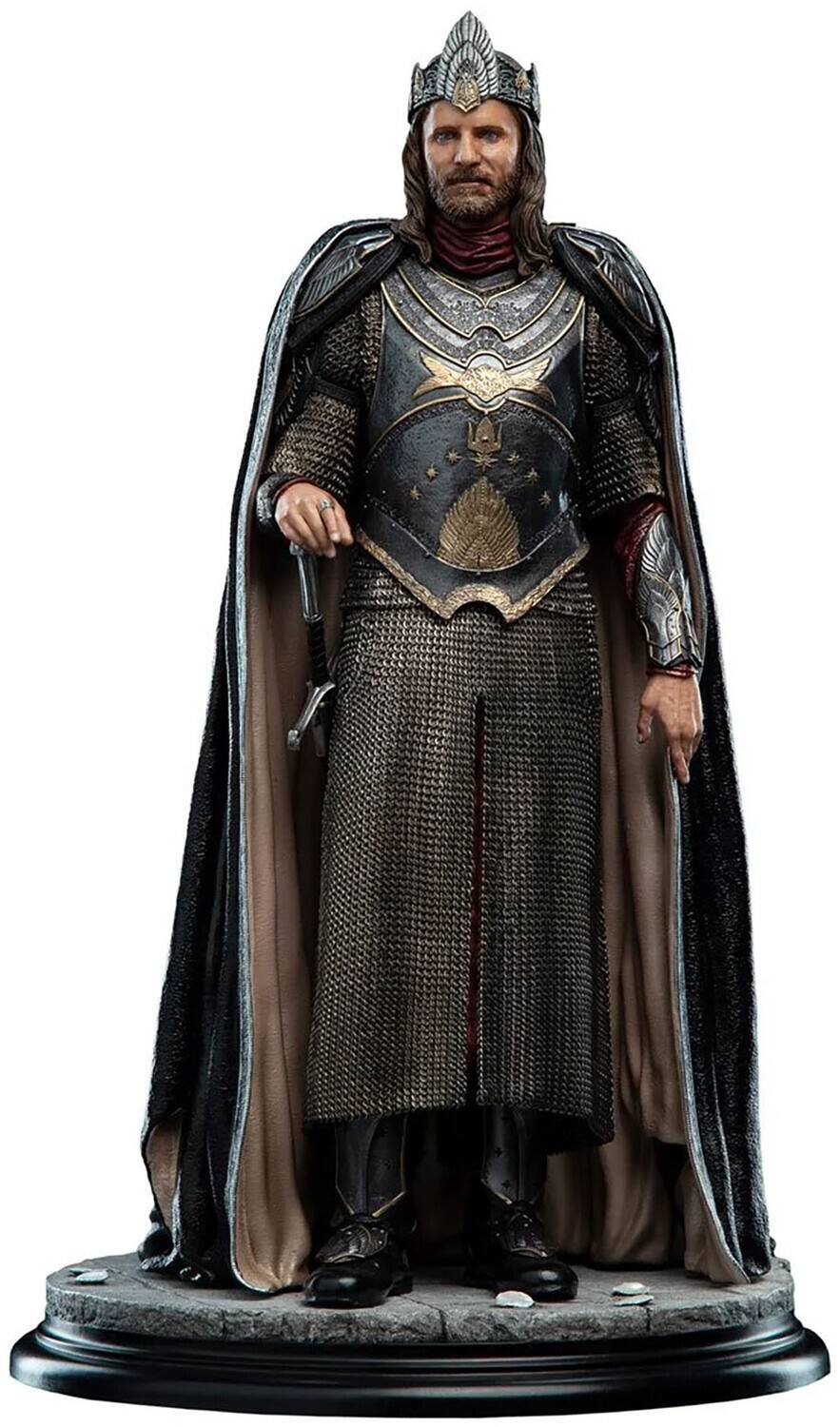 WETA Workshop Polystone - The Lord of the Rings Trilogy - Classic Series - King Aragorn Statue - Collectibles