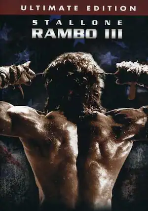 Front. Rambo III - DVD.