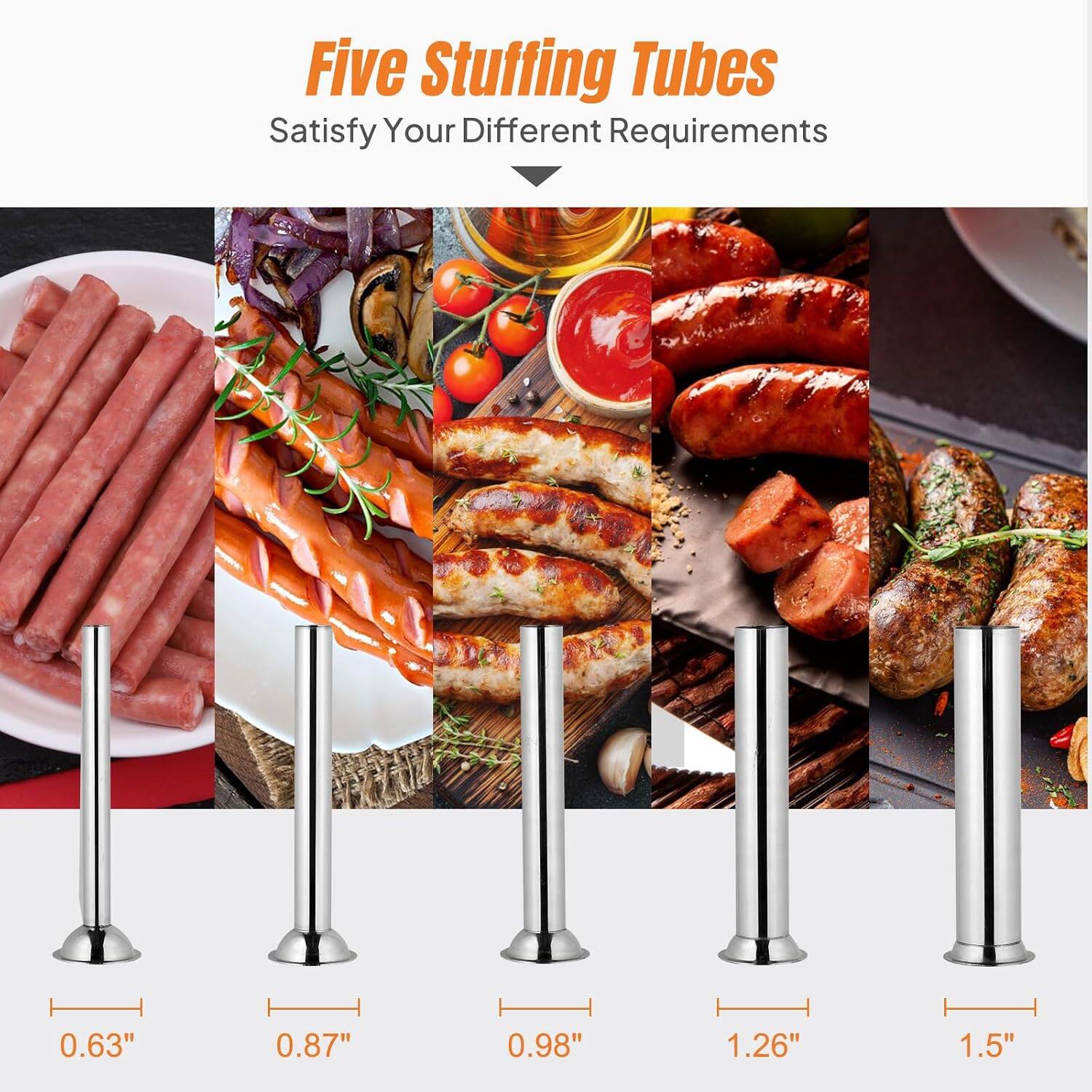 Five Stuffing Tubes Satisfy Your Different Requirements

0.63"
0.87"
0.98"
1.26"
1.5"