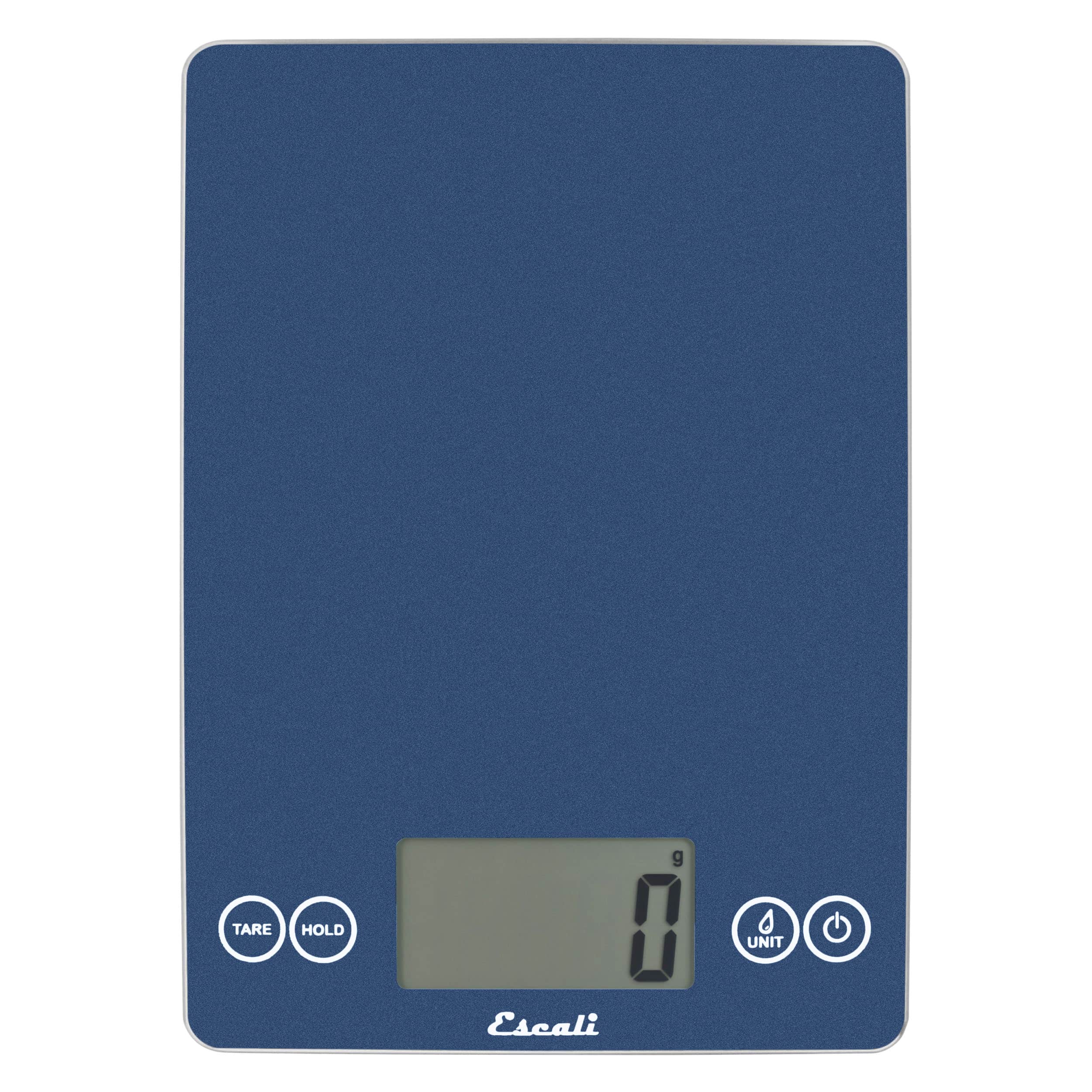 Escali - Arti Glass Digital Scale, Blue Mirage - Black Obsidian