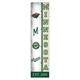 Fan Creations - Minnesota Wild 6" x 24" Progression Wood Sign - Multicolor