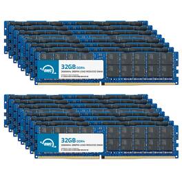 OWC - 512GB (16x32GB) RDIMM Memory RAM For Synology ActiveProtect DP7200 ActiveProtect DP7400 - Black Chips