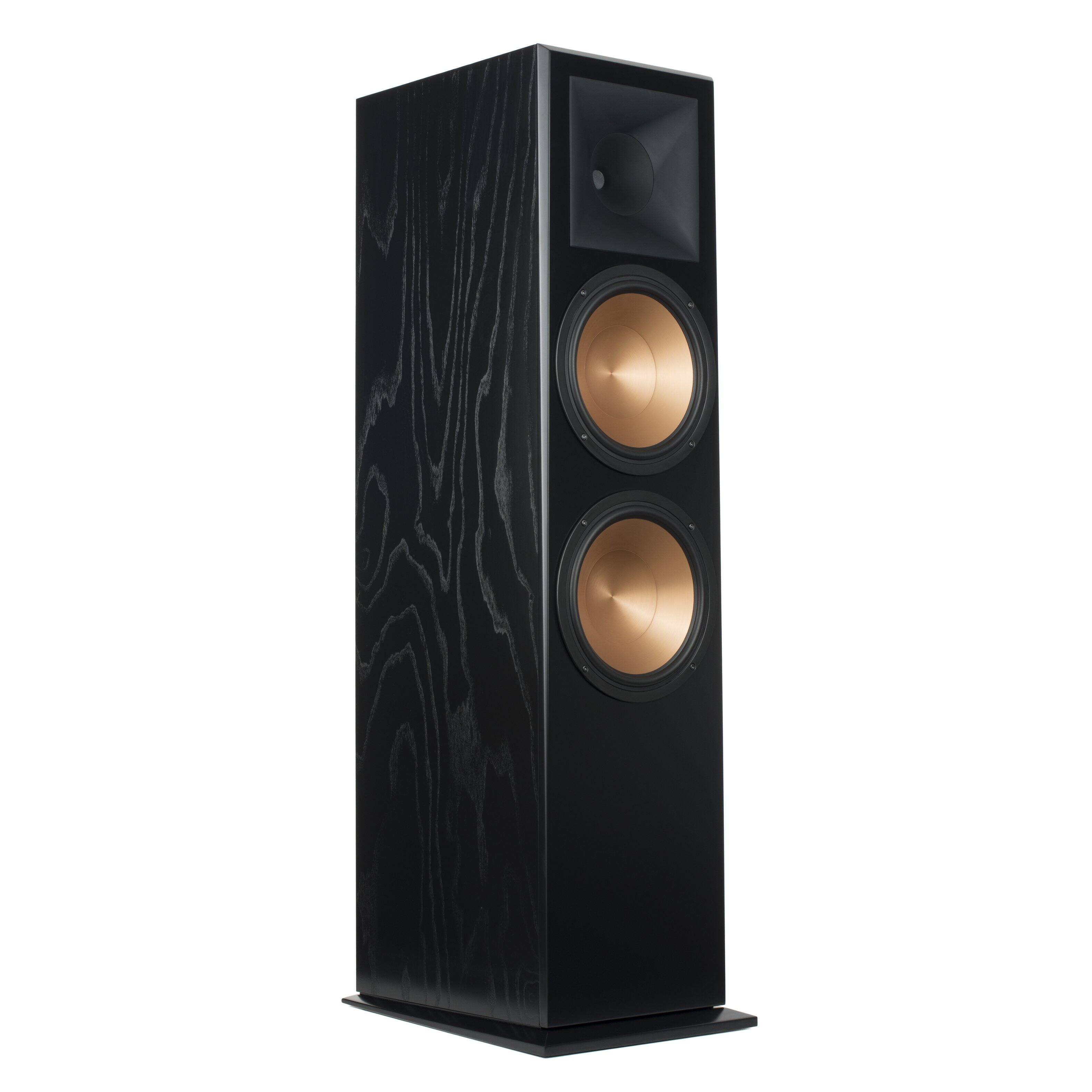 Angle. Klipsch - RF-7 III Floorstanding Speaker, Each - Black Ash - Black Ash.