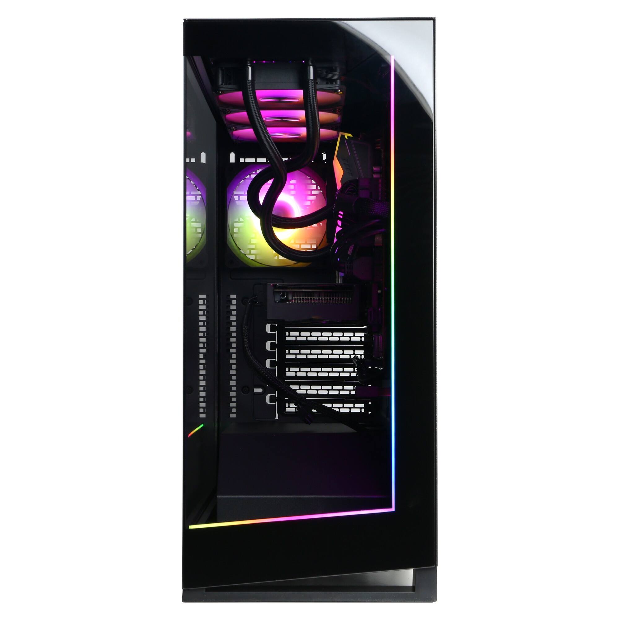 新品　RX9060XT 16GB 32GB RAM 1TB SSD CyberPowerPC Gaming Desktop AMD Ryzen 9 9900X 2024 AMD Radeon RX