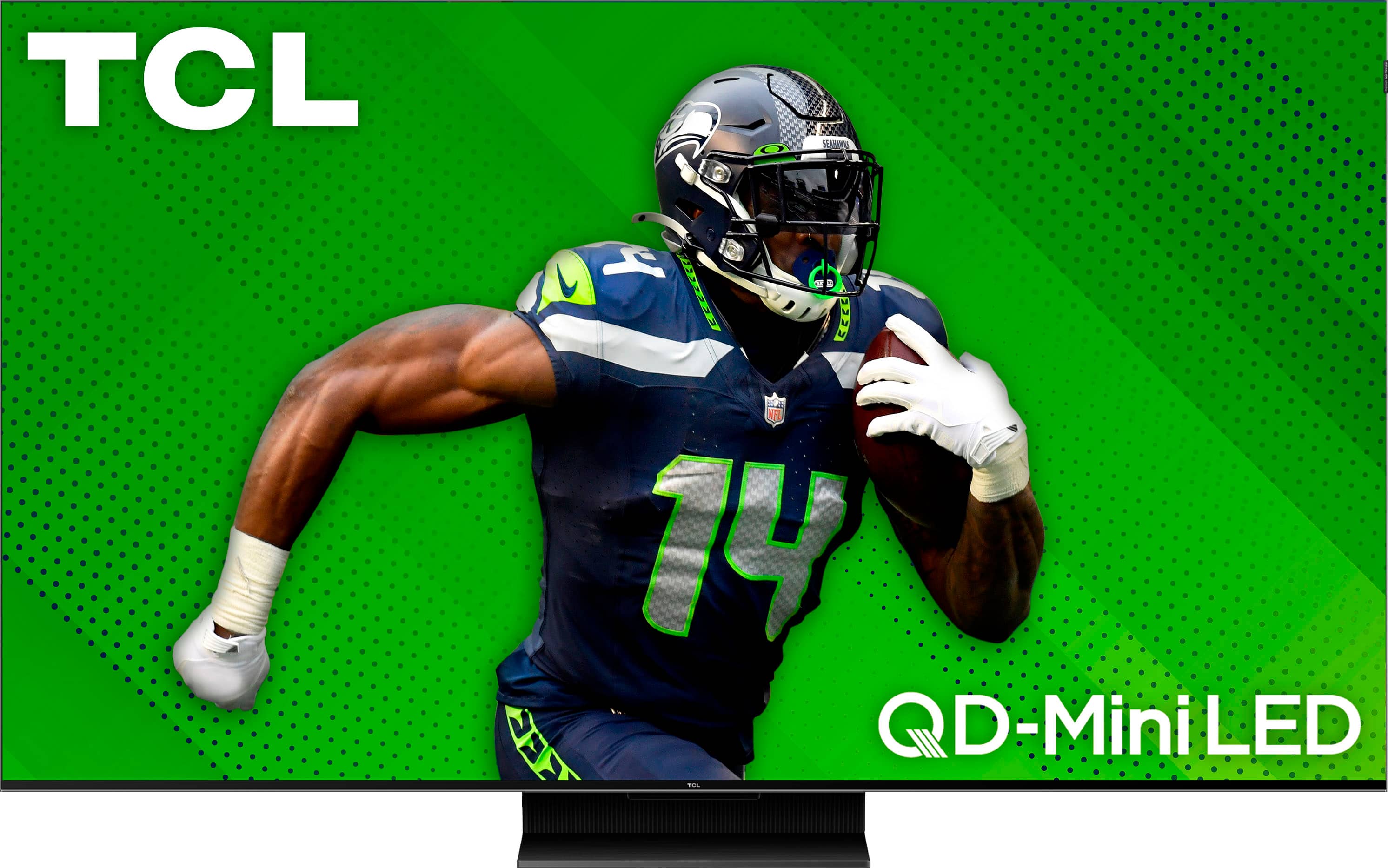 TCL - 65" Class QM7-Series 4K UHD HDR QD Mini LED Smart Google TV (2024) - Front_Zoom