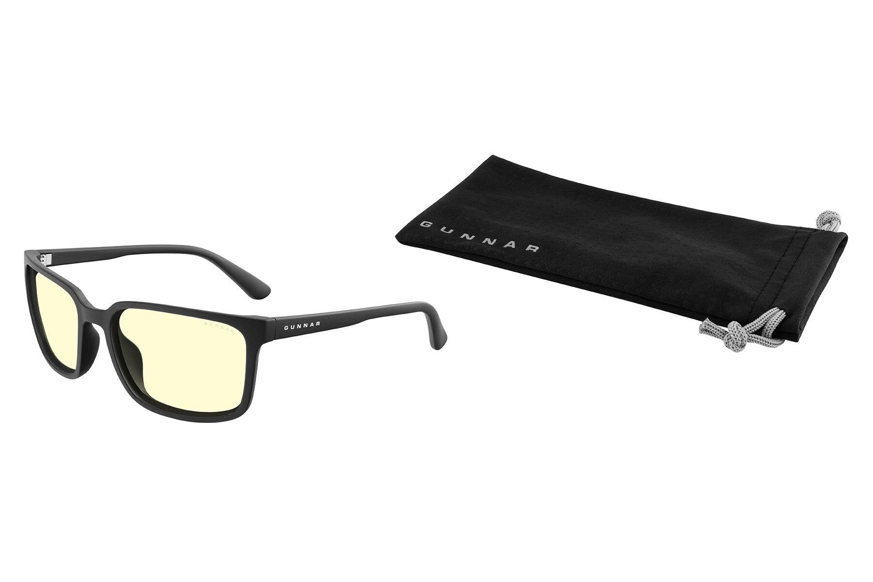 Alt View 9. GUNNAR - GUNNAR Gaming Glasses  -  Mammoth, Smoke, Clear Lens - Blue Light Blocking, Relieve Dry Eye, Anti Glare - Smoke.