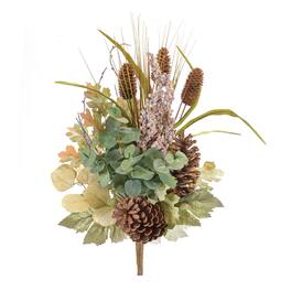 BreeBe - Mixed Fall Foliage Bush (Set of 2) - Green, Brown
