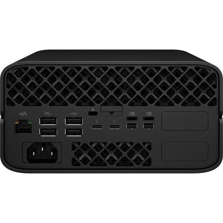 Alt View 7. HP - Z2 Mini G1a Workstation - AMD Ryzen AI MAX PRO 380 - AMD Radeon 8040S - 32GB RAM - 2TB SSD - Keyboard - Mouse - Win11Pro - Black.