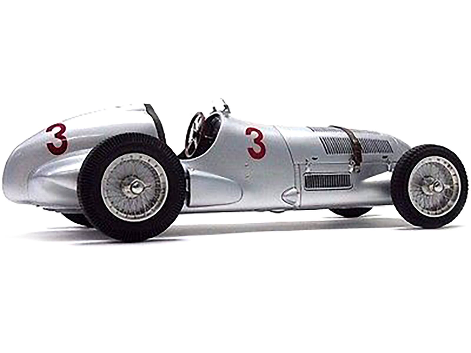 Alt View 1. CMC - Mercedes W125 #3 Manfred von Brauchitsch 1937 GP Donington Limited to 1000pc Worldwide 1/18 Diecast Model Car by CMC.
