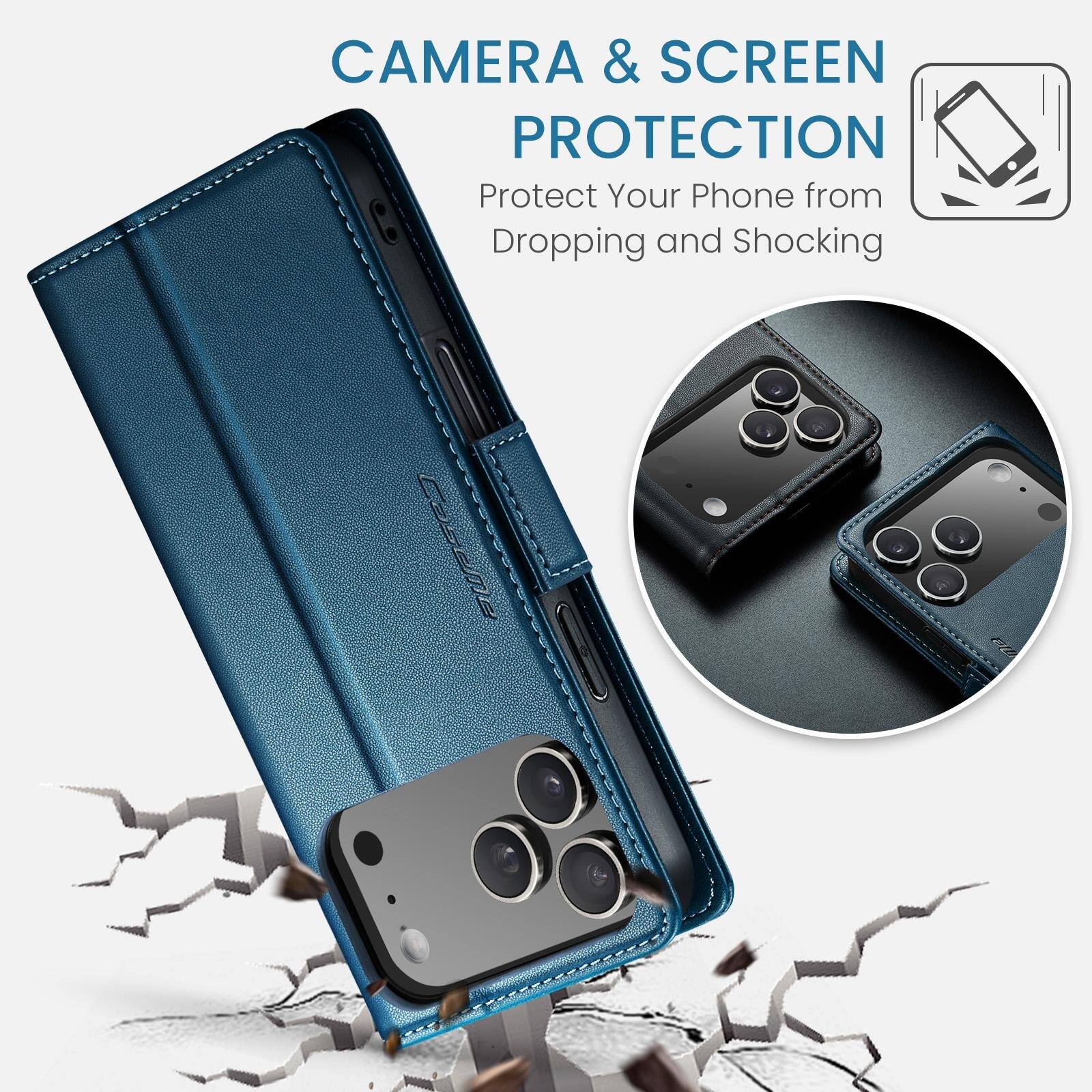 CAMERA & SCREEN PROTECTION  
Protect Your Phone from Dropping and Shocking