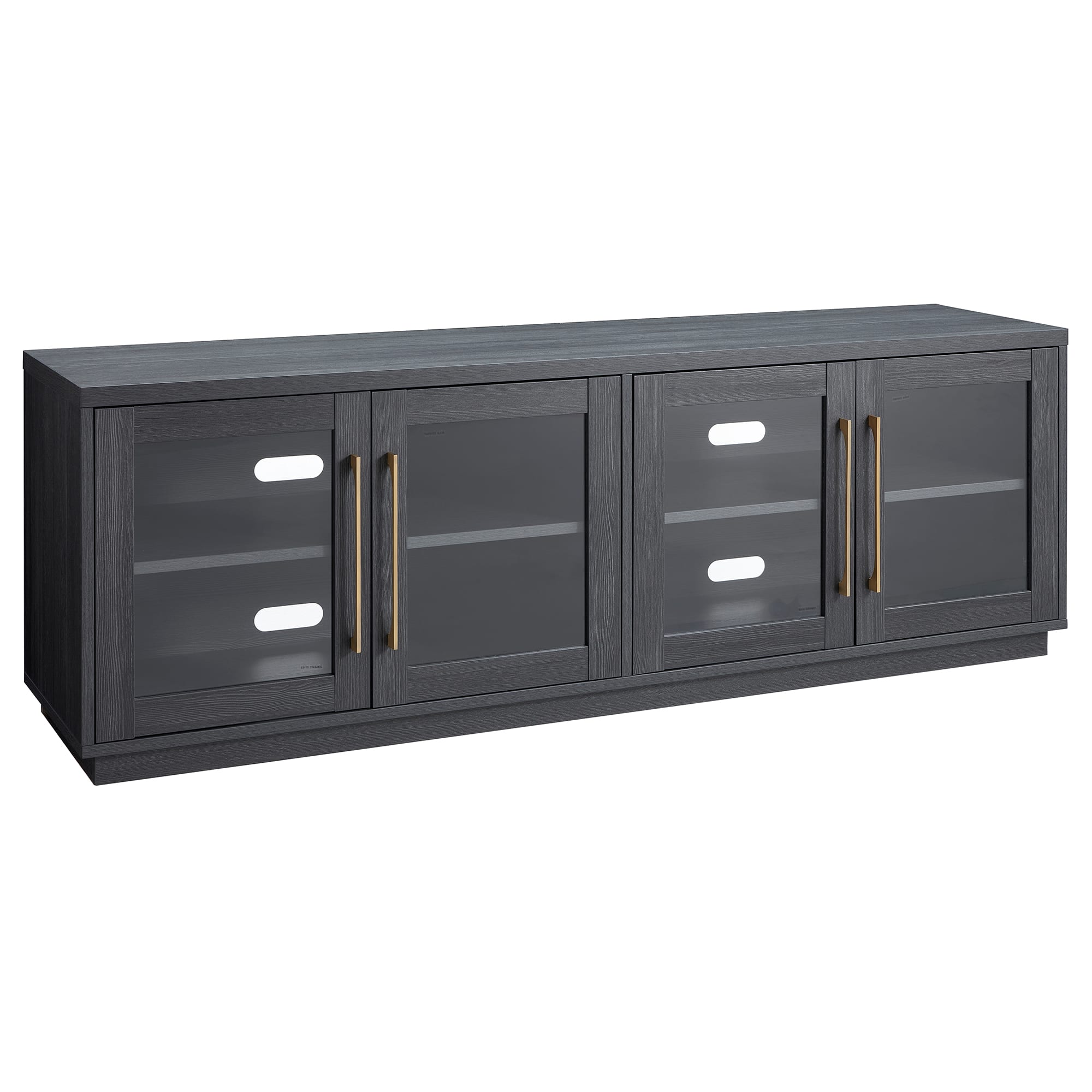 Angle. Camden&Wells - Donovan TV Stand for TV's up to 75" - Charcoal Gray.