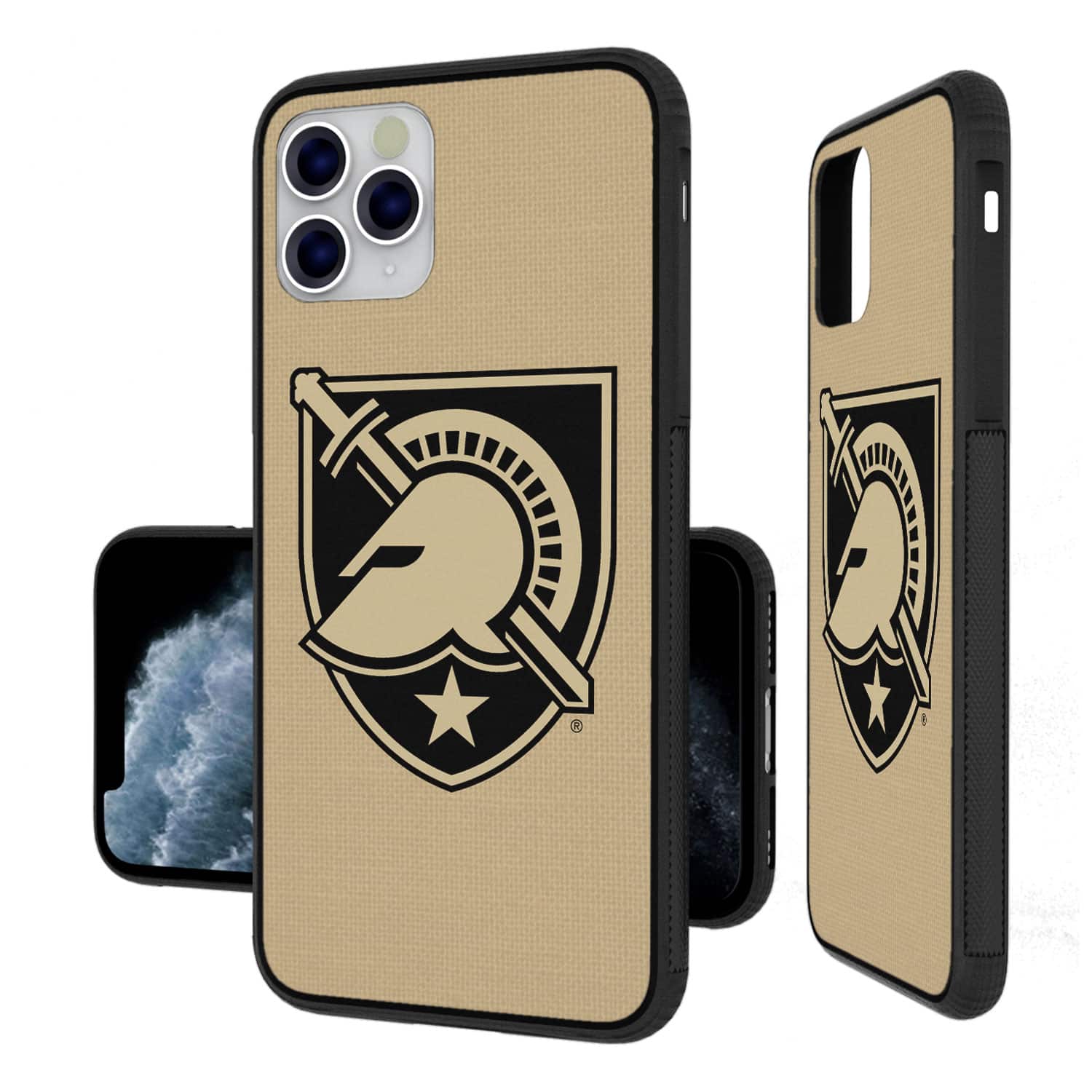 Keyscaper - Army Black Knights iPhone Solid Design Bump Case - 14 Pro Max - Multicolor