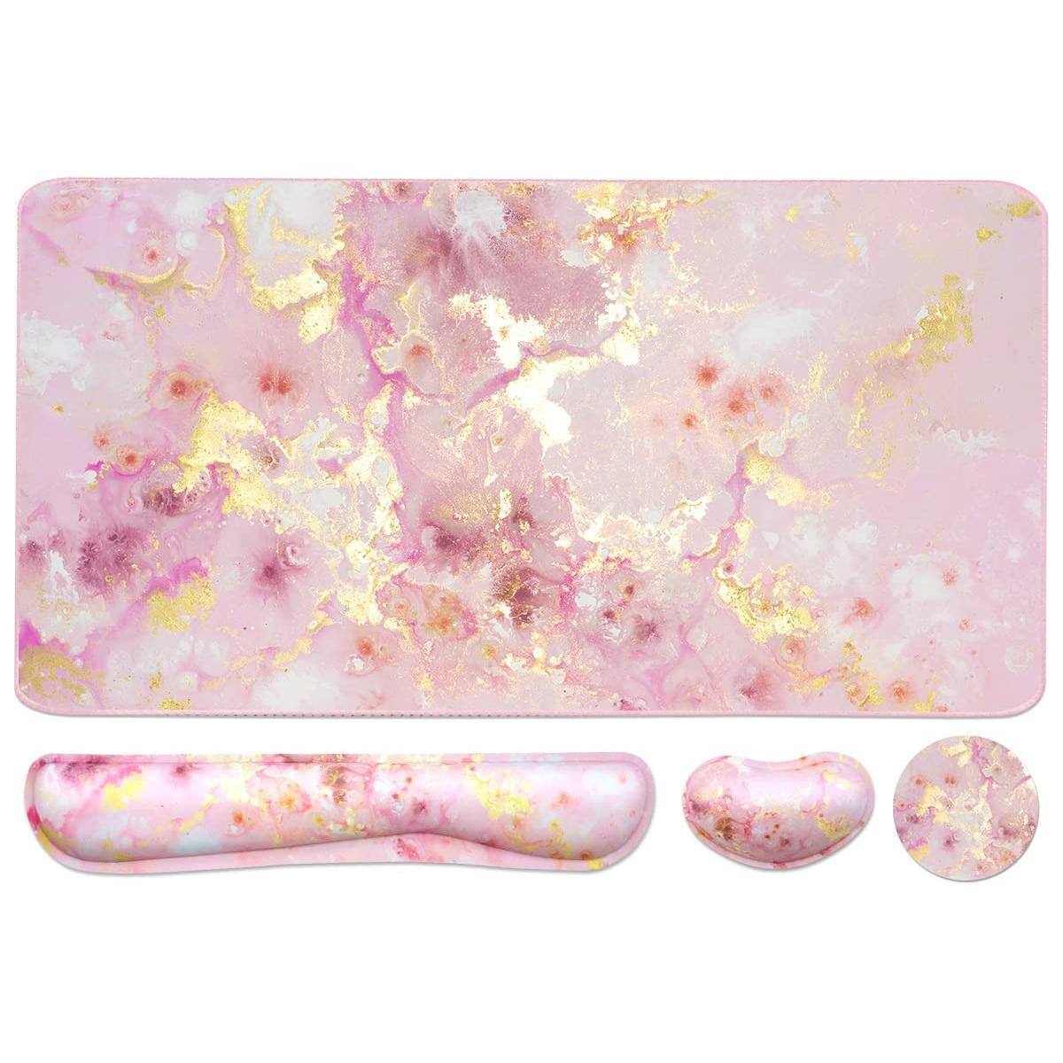 Pink Gold Marble