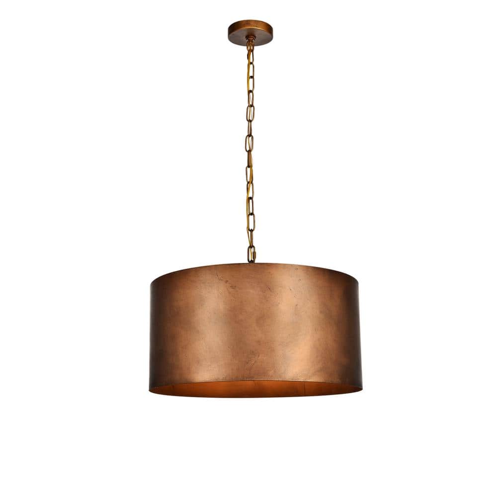 Living District - Miro Collection Pendant D20 H11.75 Lt:3 Finish - Manual Brass price history on PriceWatchPro