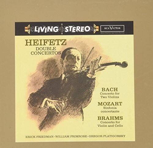 Jascha Heifetz - Double Concertos: Bach, Mozart, Brahms   - COMPACT DISCS [CD] price history on PriceWatchPro