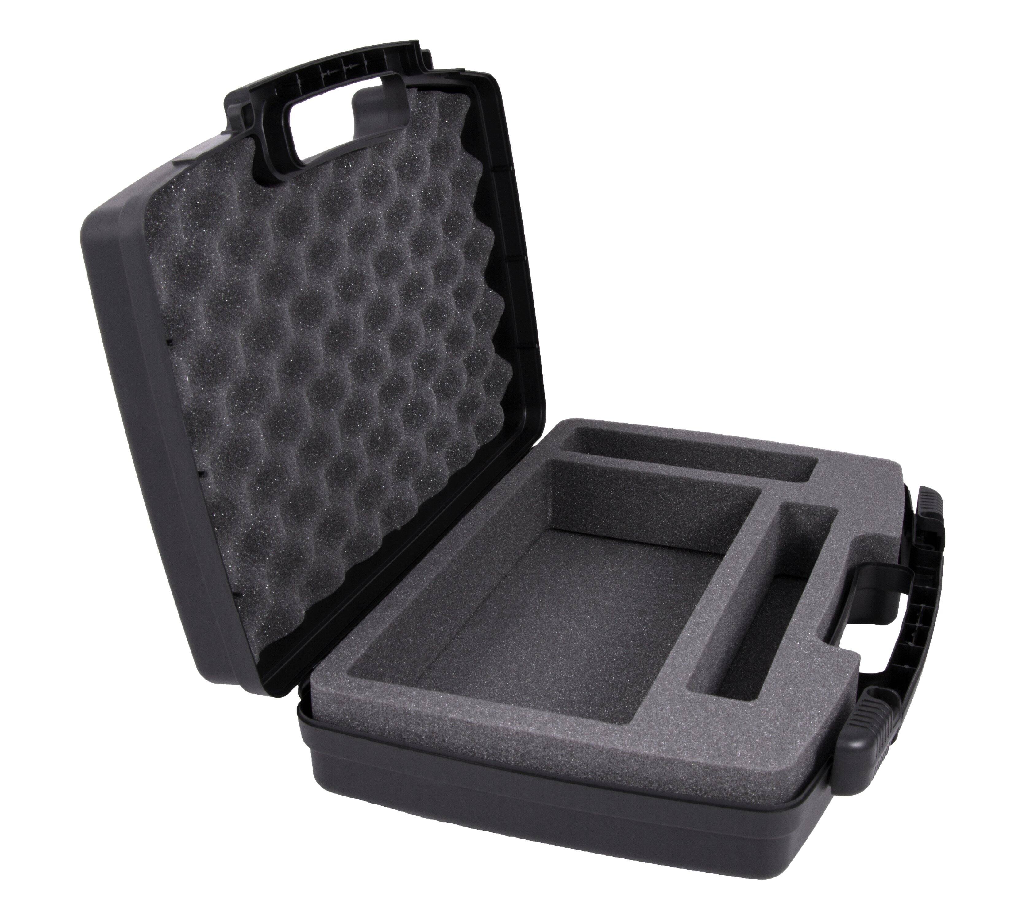 Alt View 3. CASEMATIX - Portable Printer Case Compatible With Epson Workforce WF-100 and WF 100 Wireless Inkjet Printers and Accessories - Black.