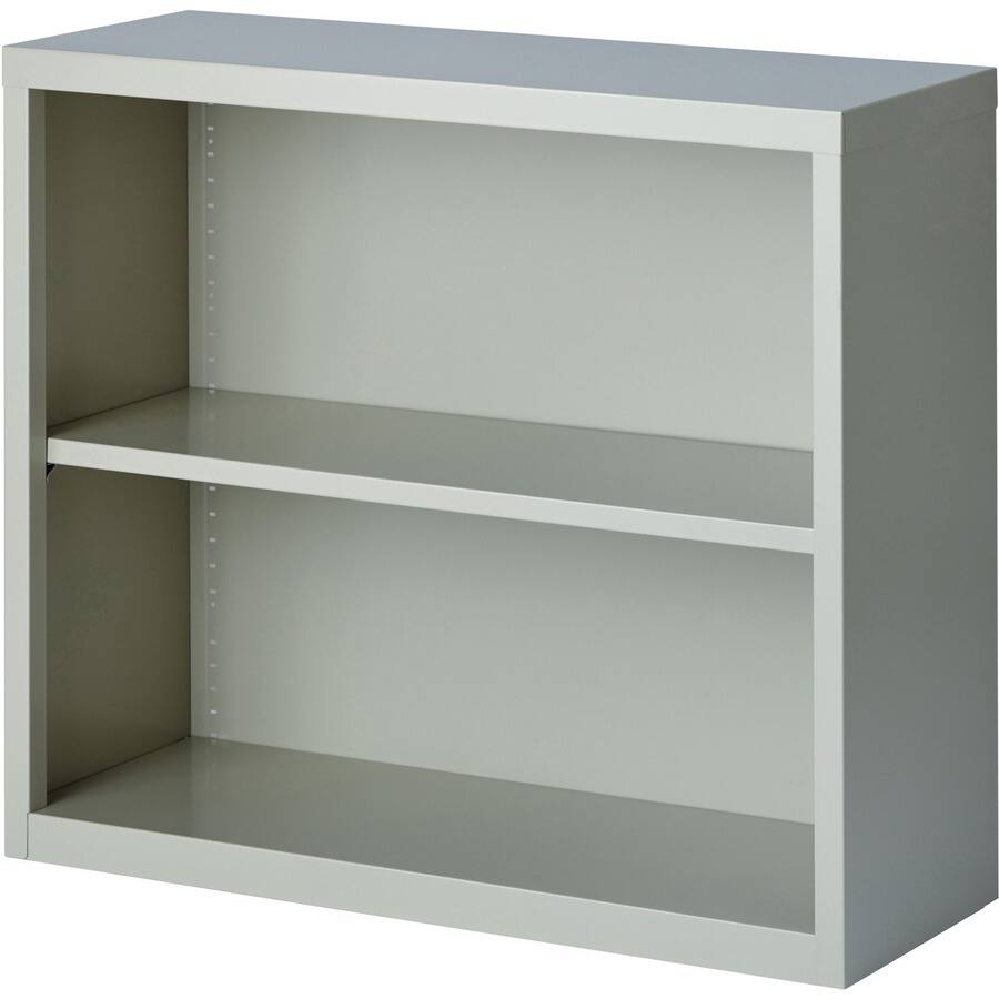 Lorell Steel Bookcase 2 Shelf 34 1/2