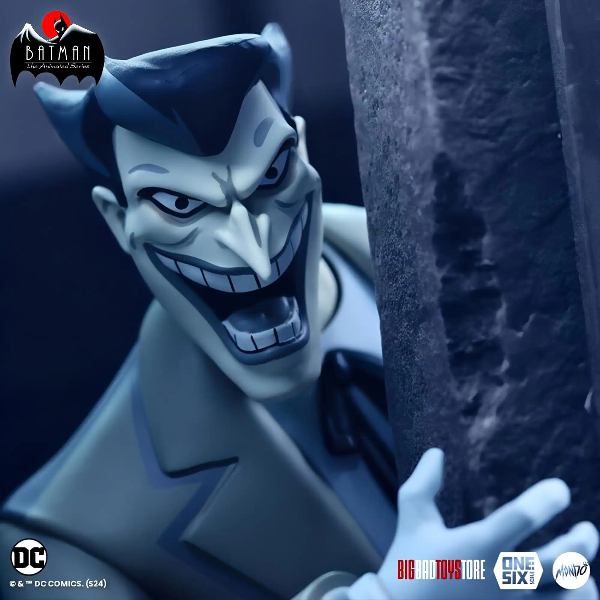 BATMAN The Animated Series DC & DC COMICS. (S24) BIG BAD TOY STORE ONE SIX MONDO