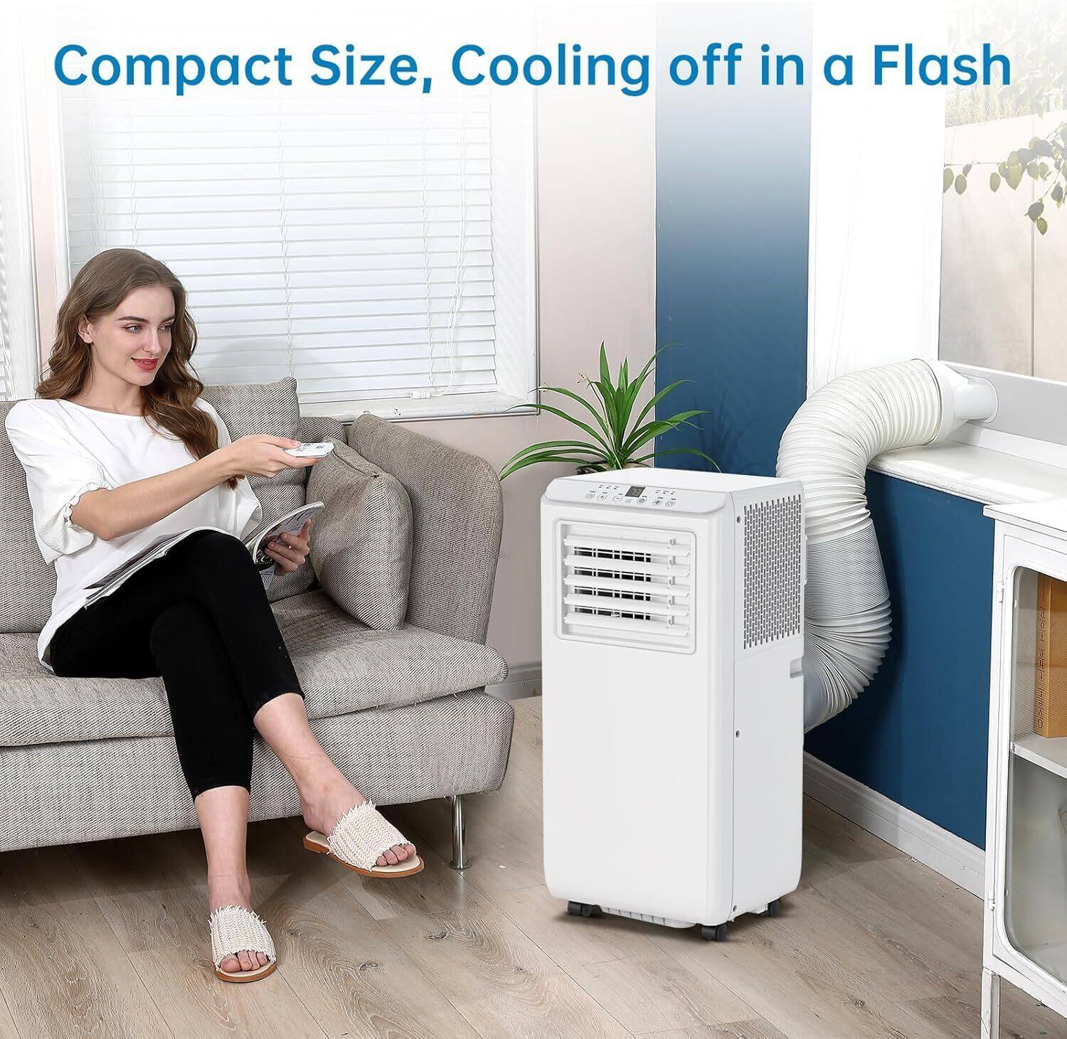 Compact Size, Cooling off in a Flash