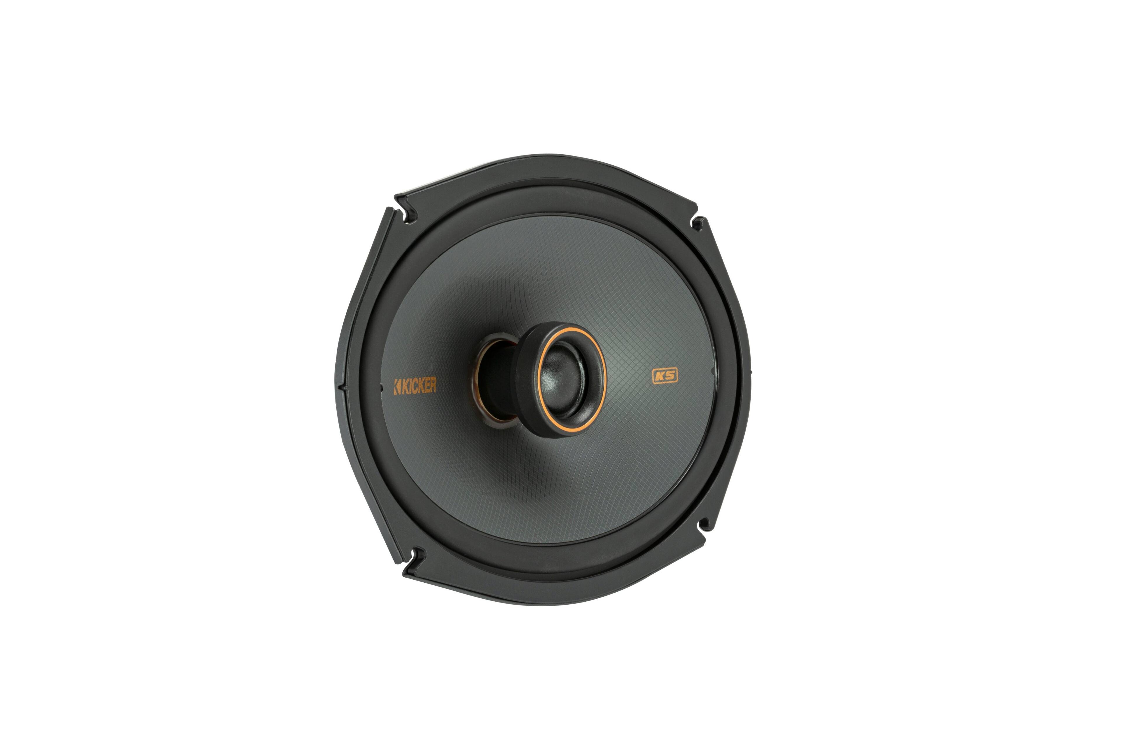 Alt View 11. KICKER - KS Series 6" x 9" 2-Way Car Speakers (Pair) - Black.