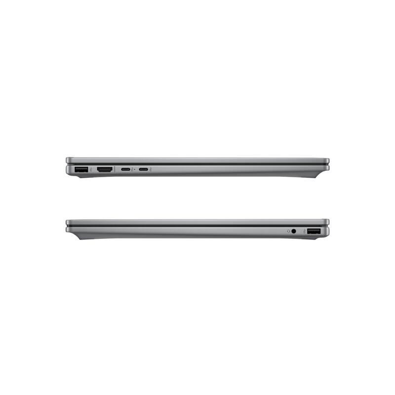 Alt View 4. HP - HP OmniBook X Flip 16" 2K Touch 2-in-1,AMD Ryzen AI 5 340,16GB RAM,2TB SSD,Backlit Keyboard,Win 11,Silver - Silver.