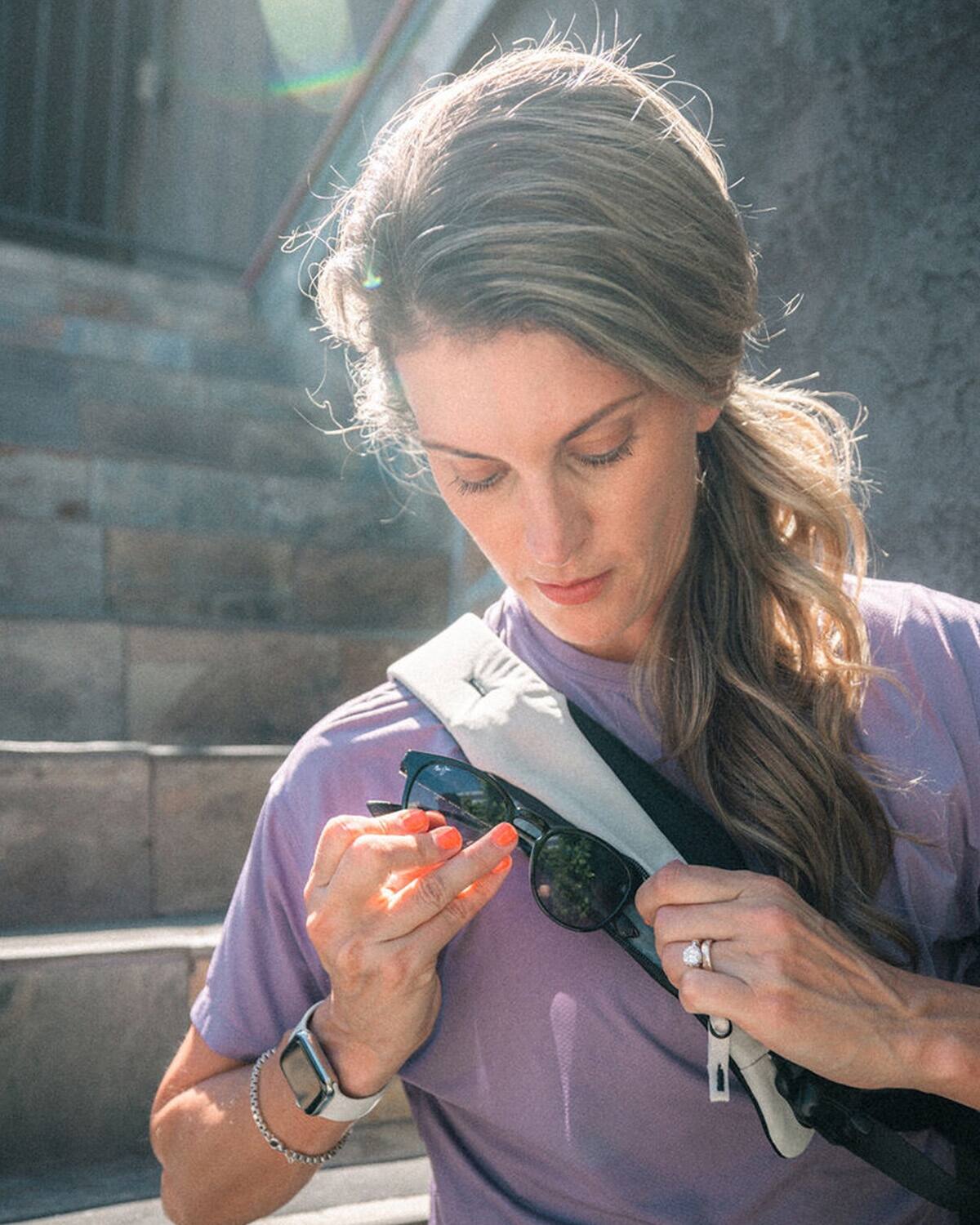 Alt View 1. WAYB - WAYB Sling Bag - White.