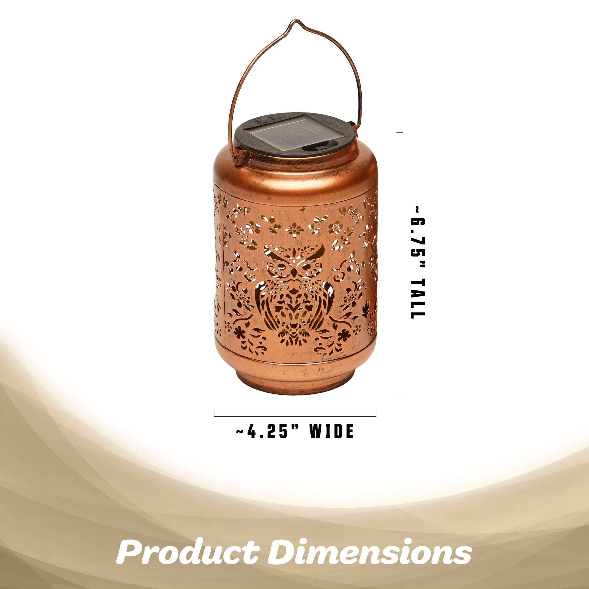 ~6.75" TALL  
~4.25" WIDE  

Product Dimensions