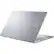 A silver Asus Vivobook laptop computer.