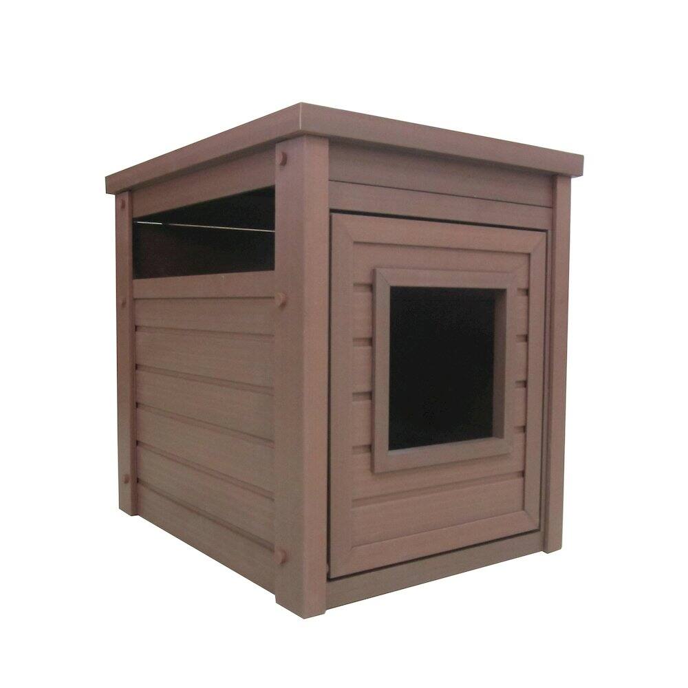 New Age Pet - ECOFLEX Litter Box Cover End Table - Russet price history on PriceWatchPro