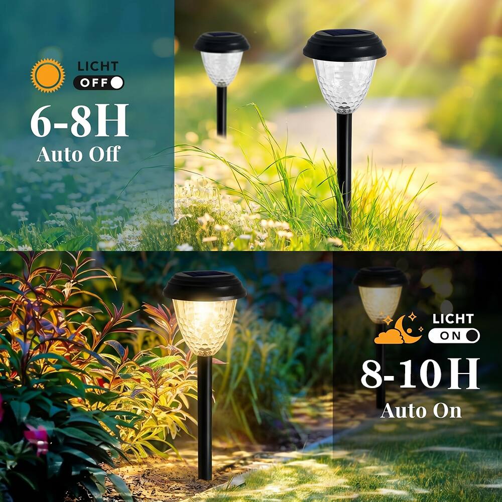 LICHT OFF 6-8H Auto Off  
LICHT ON 8-10H Auto On