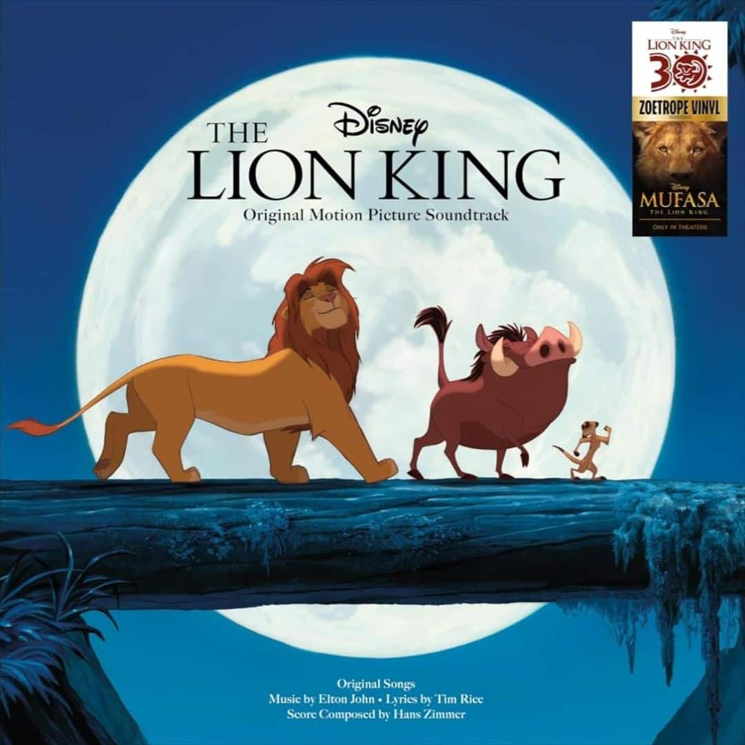 Best Buy The Lion King [30th Anniversary Edition Zoetrope Vinyl