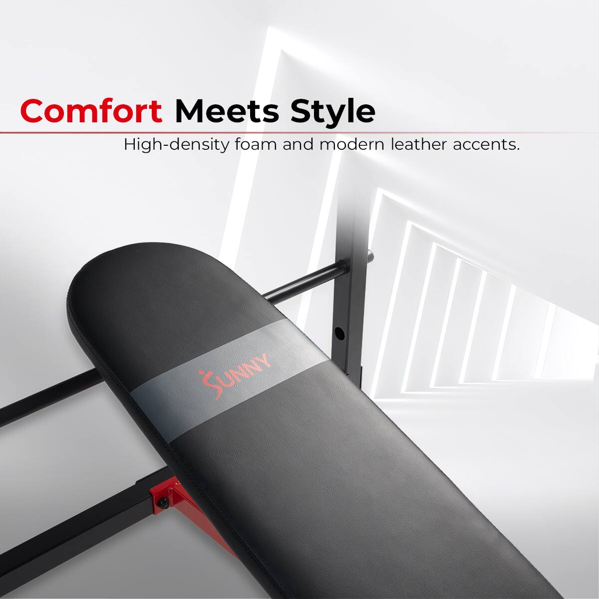 Comfort Meets Style
High-density foam and modern leather accents.
SUNNY