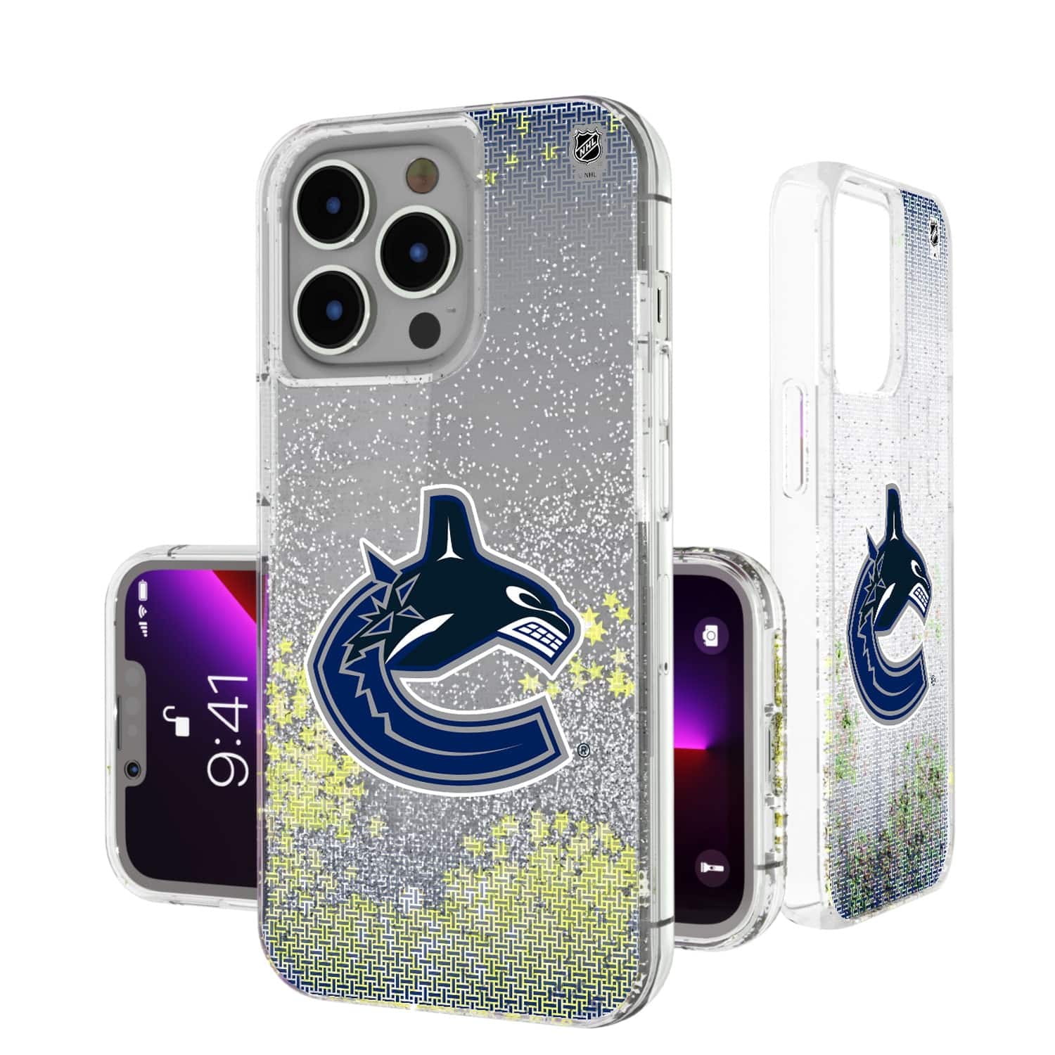 Keyscaper - NHL - Vancouver Canucks Linen Logo iPhone Glitter Case - 13 Pro - Multicolor price history on PriceWatchPro