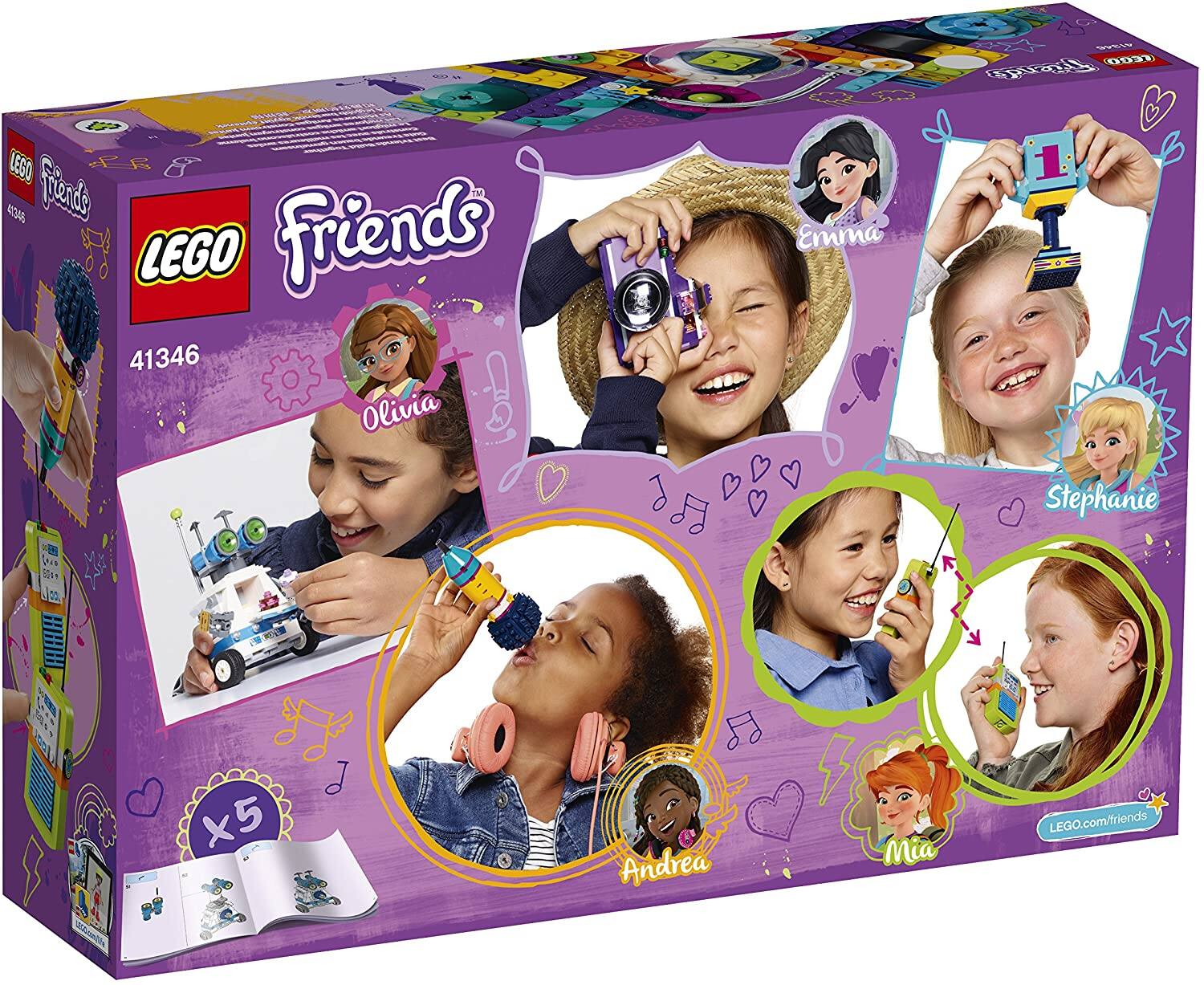 LEGO Friends 41346 Olivia Emma Stephanie Lea x5 Andrea Mia LEGO.com/friends
